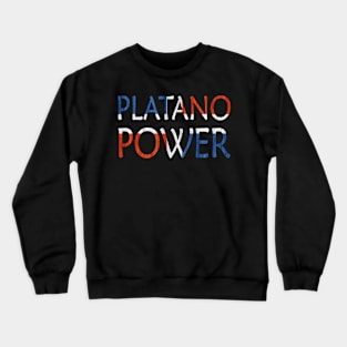 Platano Power Dominican Republic Flag Crewneck Sweatshirt